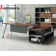 Sr. Executive Table with side rack  Model- TSET-0305