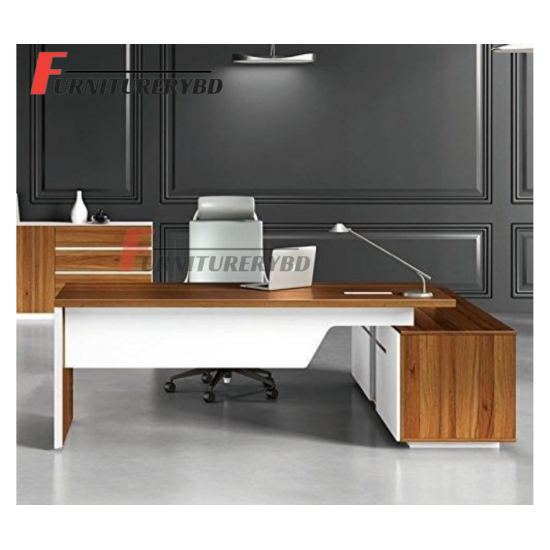 Sr. Executive Table with side rack  Model - TSET-0306