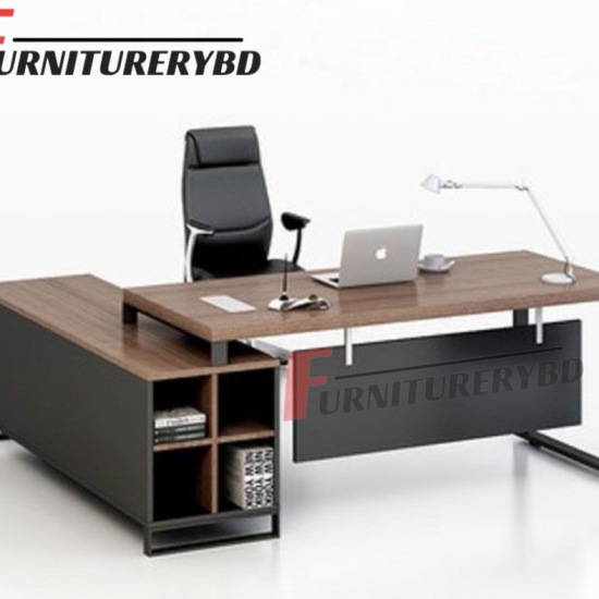 Sr. Executive Table with side rack  Model -TSET-0310