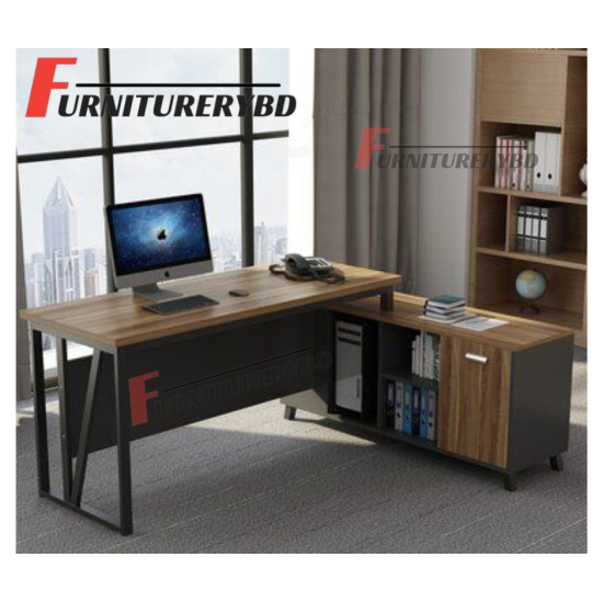 Sr. Executive Table with side rack  Model -TSET-0311