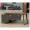 Sr. Executive Table with side rack  Model - TSET-0312