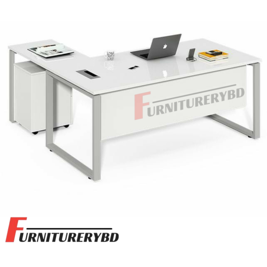 Sr. Executive Table with Drawer   Model # TSET-0317