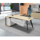 Sr. Executive Table with side rack  Model # TSET-0343