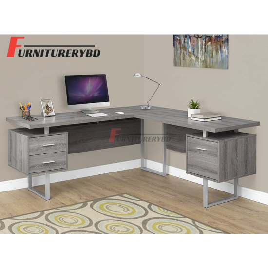 Sr. Executive Table with side rack  Model # TSET-0352